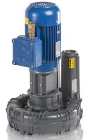 Воздуходувка  вихревая промышленная FPZ K09-MS-GVR-22.00 Flex-coupling Vertical IE2